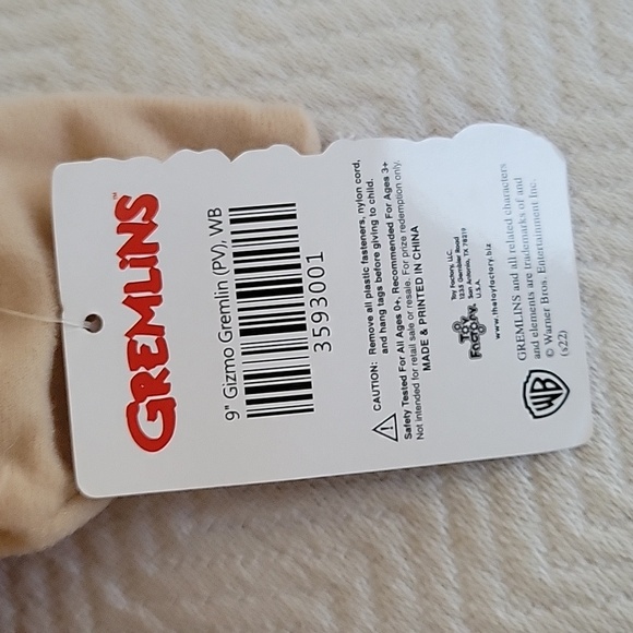 Gizmo Gremlin 9" Plush Animal - Picture 5 of 7